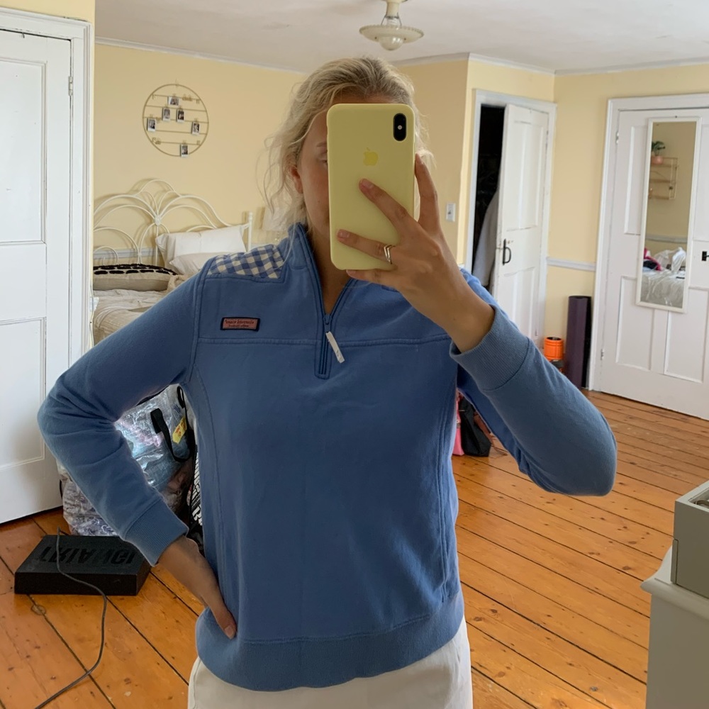 Vineyard Vines Periwinkle Checkered Shep Shirt